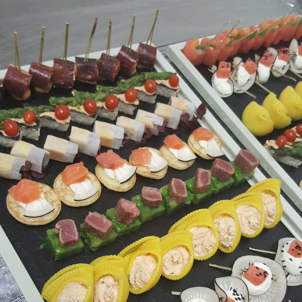 pièces cocktails cuisine privée