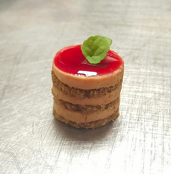 Foie gras pain epices
