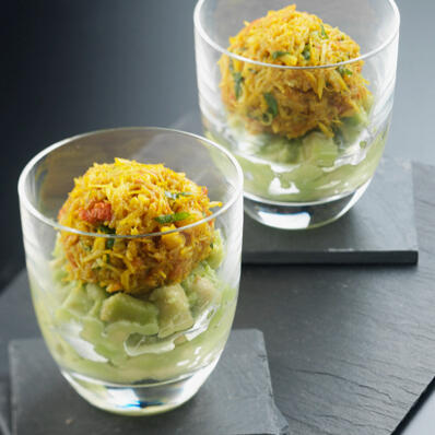 crabe curry avocat cuisineprivee